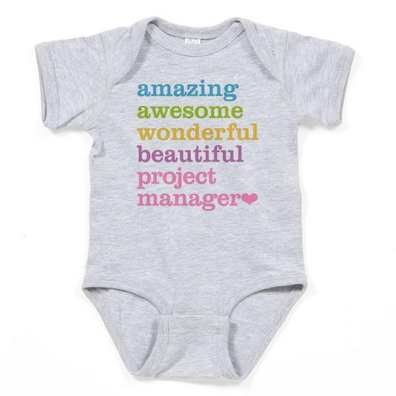CafePress - Project Manager - Cute Infant Bodysuit Baby Romper - Size Newborn - 24 Months