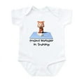 thumbnail image 1 of CafePress - Project Manager In Training Infant Bodysuit - Baby Light Bodysuit, Size Newborn - 24 Months, 1 of 4