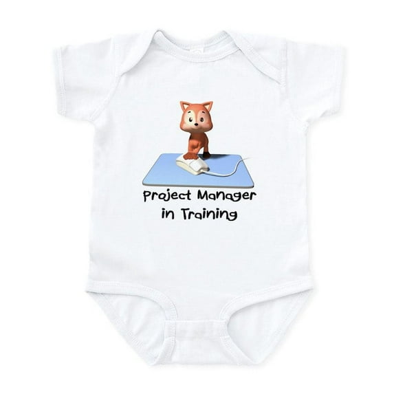 CafePress - Project Manager In Training Infant Bodysuit - Baby Light Bodysuit, Size Newborn - 24 Months