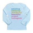 thumbnail image 1 of CafePress - Project Manager Long Sleeve T Shirt - Long Sleeve Infant T-Shirt, 1 of 2