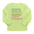 thumbnail image 1 of CafePress - Project Manager Long Sleeve T Shirt - Long Sleeve Infant T-Shirt, 1 of 2