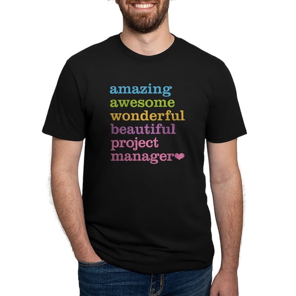 CafePress - Project Manager Mens Tri Blend T Shirt - Mens Tri-blend T-Shirt