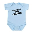 thumbnail image 1 of CafePress - Promoted To Big Cousin Body Suit - Baby Light Bodysuit, Size Newborn - 24 Months, 1 of 4