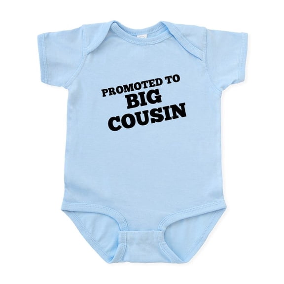CafePress - Promoted To Big Cousin Body Suit - Baby Light Bodysuit, Size Newborn - 24 Months