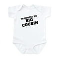 thumbnail image 1 of CafePress - Promoted To Big Cousin Body Suit - Baby Light Bodysuit, Size Newborn - 24 Months, 1 of 4