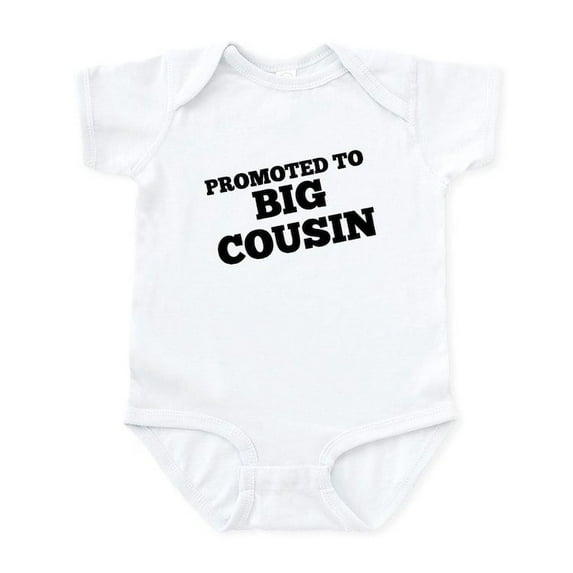 CafePress - Promoted To Big Cousin Body Suit - Baby Light Bodysuit, Size Newborn - 24 Months