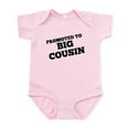thumbnail image 1 of CafePress - Promoted To Big Cousin Body Suit - Baby Light Bodysuit, Size Newborn - 24 Months, 1 of 4