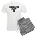 thumbnail image 1 of CafePress - Promoted To Daddy Men's Light Pajamas - Men's Light Loose Fit Cotton Pajama Set, 1 of 7