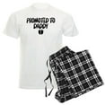 thumbnail image 1 of CafePress - Promoted To Daddy Men's Light Pajamas - Men's Light Loose Fit Cotton Pajama Set, 1 of 7