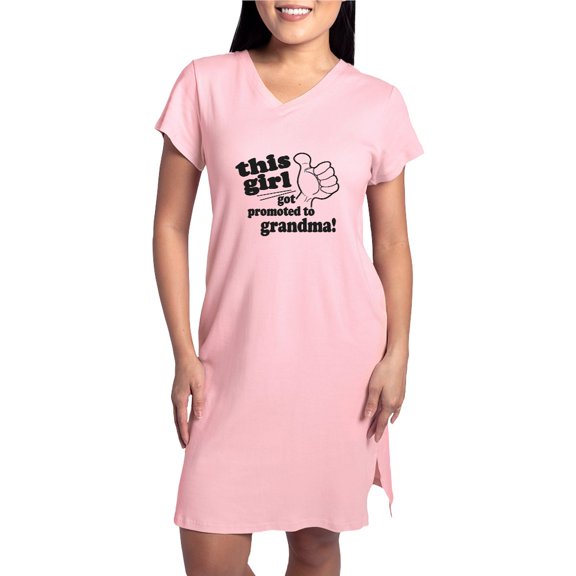 CafePress - Promoted To Grandma - Women's Nightshirt