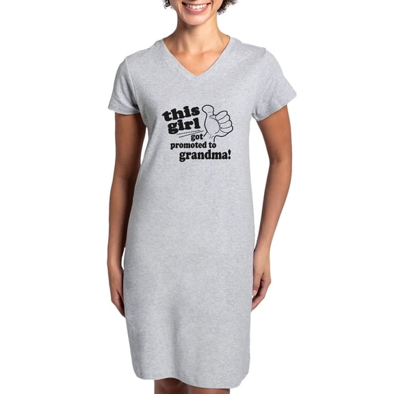 CafePress - Promoted To Grandma - Women's Nightshirt