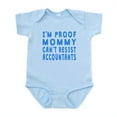 thumbnail image 1 of CafePress - Proof Mommy Cant Resist Accountants Body Suit - Baby Light Bodysuit, Size Newborn - 24 Months, 1 of 4