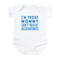 thumbnail image 1 of CafePress - Proof Mommy Cant Resist Accountants Body Suit - Baby Light Bodysuit, Size Newborn - 24 Months, 1 of 4