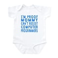 thumbnail image 1 of CafePress - Proof Mommy Cant Resist Computer Programmers Body - Baby Light Bodysuit, Size Newborn - 24 Months, 1 of 4