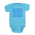 thumbnail image 1 of CafePress - Proof Mommy Cant Resist Electricians - Cute Infant Bodysuit Baby Romper - Size Newborn - 24 Months, 1 of 3