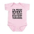 thumbnail image 1 of CafePress - Proof Mommy Cant Resist History Teachers Body Suit - Baby Light Bodysuit, Size Newborn - 24 Months, 1 of 4