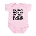 thumbnail image 1 of CafePress - Proof Mommy Cant Resist Lacrosse Coaches Body Suit - Baby Light Bodysuit, 1 of 4