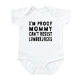 thumbnail image 1 of CafePress - Proof Mommy Cant Resist Lumberjacks Body Suit - Baby Light Bodysuit, Size Newborn - 24 Months, 1 of 4