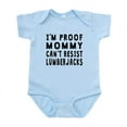 thumbnail image 1 of CafePress - Proof Mommy Cant Resist Lumberjacks Body Suit - Baby Light Bodysuit, Size Newborn - 24 Months, 1 of 4
