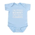 thumbnail image 1 of CafePress - Proof Mommy Cant Resist Plumbers Body Suit - Baby Light Bodysuit, Size Newborn - 24 Months, 1 of 4
