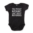 thumbnail image 1 of CafePress - Proof Mommy Cant Resist Referees - Cute Infant Bodysuit Baby Romper, 1 of 1