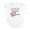 thumbnail image 1 of CafePress - Proof Mommy Liked Guitarist P Infant Bodysuit - Baby Light Bodysuit, Size Newborn - 24 Months, 1 of 4
