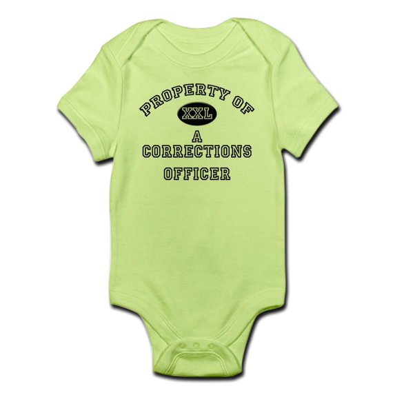 CafePress - Property Of A Corrections Officer Infant Bodysuit - Baby Light Bodysuit