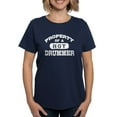 thumbnail image 1 of CafePress - Property Of A Hot Drummer Women's Dark T Shirt - Women's Traditional Fit Dark T-Shirt, 1 of 4