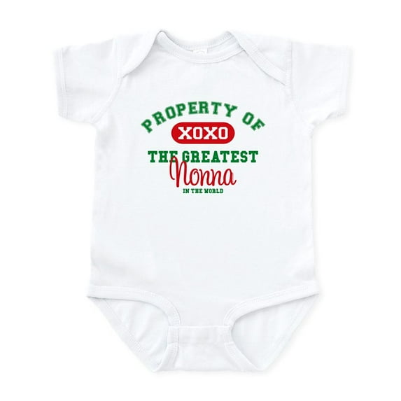 CafePress - Property Of Nonna Infant Bodysuit - Baby Light Bodysuit, Size Newborn - 24 Months