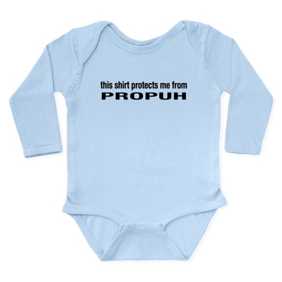CafePress - Propuh Body Suit - Long Sleeve Cotton Baby Bodysuit