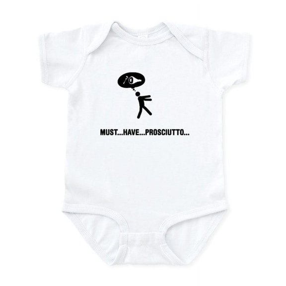 CafePress - Prosciutto Lover Infant Bodysuit - Baby Light Bodysuit, Size Newborn - 24 Months