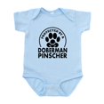 thumbnail image 1 of CafePress - Protected By A Doberman Pinscher Body Suit - Baby Light Bodysuit, 1 of 4