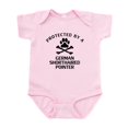 thumbnail image 1 of CafePress - Protected By A German Shorthaired Pointer Body Sui - Baby Light Bodysuit, Size Newborn - 24 Months, 1 of 4