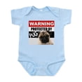 thumbnail image 1 of CafePress - Protected By Pug Infant Bodysuit - Baby Light Bodysuit, Size Newborn - 24 Months, 1 of 4