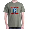 thumbnail image 1 of CafePress - Proud 173 Airborne Dad Ribbon Black T Shirt - Men's Classic Graphic Cotton T-Shirt, 1 of 4