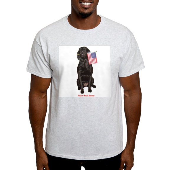 CafePress - Proud American Light T Shirt - Men's Classic Graphic T-Shirt