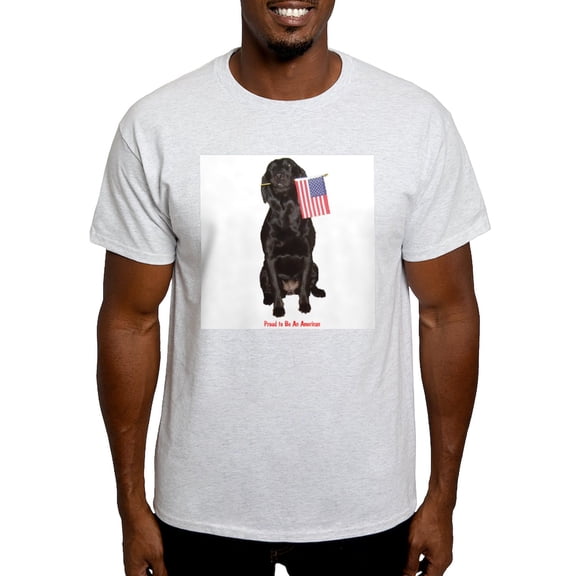 CafePress - Proud American Light T Shirt - Men's Classic Graphic T-Shirt