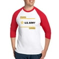 thumbnail image 1 of CafePress - Proud Army Cousin Black And Gold Baseball Jersey - Cotton Baseball Jersey, 3/4 Raglan Sleeve Shirt, 1 of 4