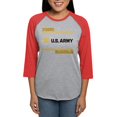 thumbnail image 1 of CafePress - Proud Army Grandma Black And Gold Long Sleeve T Shirt - Womens Baseball Tee, 1 of 4