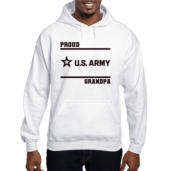 CafePress - Proud Army Grandpa Black Sweatshirt - Pullover Hoodie, Hooded Sweatshirt