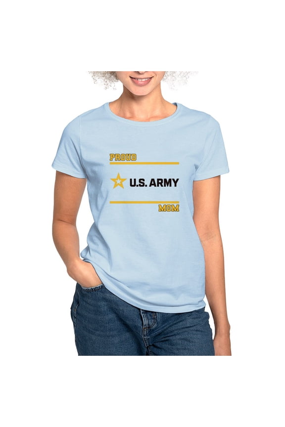 - Proud Army Mom Black And Gold T Shirt - Women's Classic T-Shirt