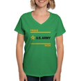 thumbnail image 1 of CafePress - Proud Army Mom Black And Gold T Shirt - Women's V-Neck Dark T-Shirt, 1 of 4