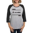 thumbnail image 1 of CafePress - Proud Army Mom Black Long Sleeve T Shirt - Womens Baseball Tee, 1 of 4