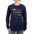 thumbnail image 1 of CafePress - Proud Army Mom White And Gold Long Sleeve T Shirt - Women's Long Sleeve Graphic Tee Casual Fit, 1 of 4