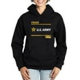 thumbnail image 1 of CafePress - Proud Army Mom White And Gold Sweatshirt - Pullover Hoodie, Classic & Comfortable Hooded Sweatshirt, 1 of 4