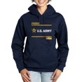 thumbnail image 1 of CafePress - Proud Army Mom White And Gold Sweatshirt - Pullover Hoodie, Classic & Comfortable Hooded Sweatshirt, 1 of 4