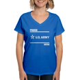 thumbnail image 1 of CafePress - Proud Army Mom White T Shirt - Women's V-Neck Dark T-Shirt, 1 of 4
