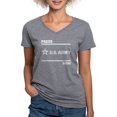 thumbnail image 1 of CafePress - Proud Army Mom White T Shirt - Women's V-Neck Dark T-Shirt, 1 of 4