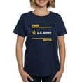 thumbnail image 1 of CafePress - Proud Army Sister White And Gold T Shirt - Women's Traditional Fit Dark T-Shirt, 1 of 4