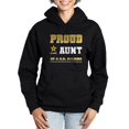 thumbnail image 1 of CafePress - Proud Aunt Of A Solider White And Gold Sweatshirt - Pullover Hoodie, Classic & Comfortable Hooded Sweatshirt, 1 of 4